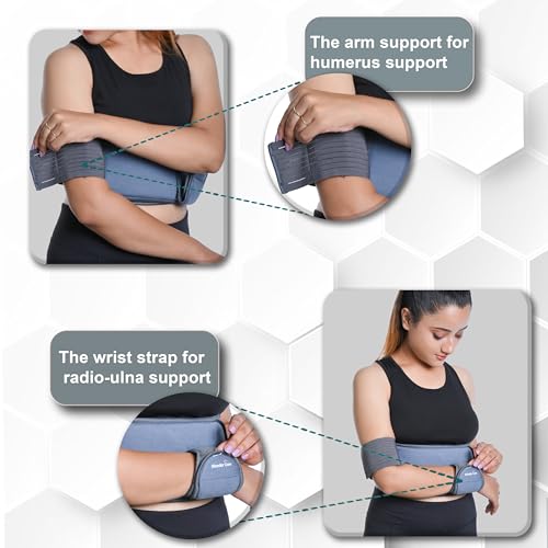 WC shoulder support brace arm slings shoulder immobilizer, youth shoulder brace- Shoulder stabilizer Compression Brace rotator cuff surgery sling, left-right arm sling