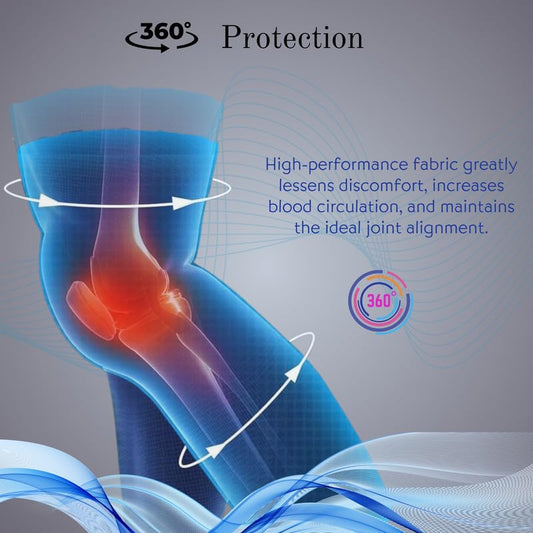 Wonder Care bamboo full leg compression sleeve full knees sleeve for running, volleyball, gym weightlifting bamboo compression leg sleeves knee brace