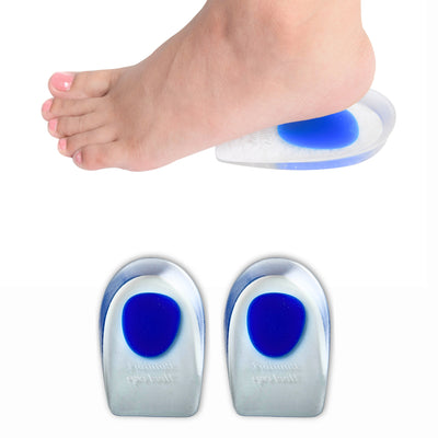 BUY 1 Get 1 FREE Wonder Care Gel Heel Cushion For Heel Pain Relief Women & Men | Shoe Insert Silicone Heel Pad|Plantar Fascitis Inserts Heel Spur Pads| Achillies Heel Support Pad| Cushion Heel Inserts
